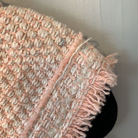 Rebecca Taylor Pink, Cream & Silver Dress Size 6 - Picture 4 of 6